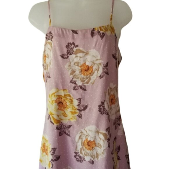 Shift Dress Floral Print Tunic Slip Mini Dress NWT - Picture 1 of 6